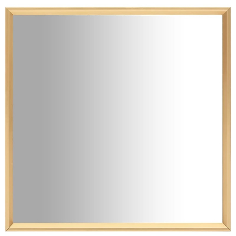 Berkfield Mirror Gold 40×40 cm