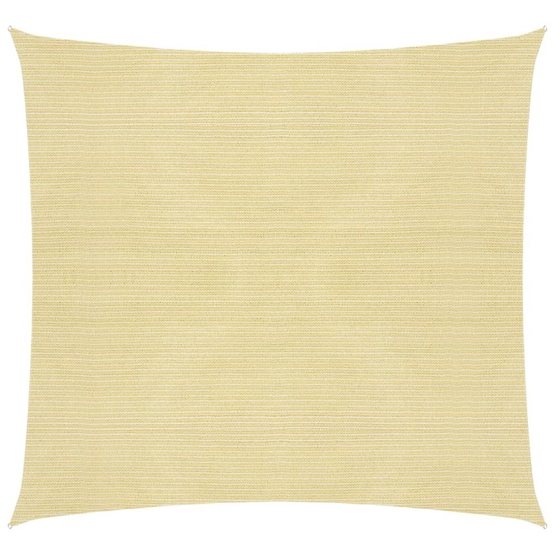 Berkfield Sunshade Sail 160 g/m__ Beige 6×6 m HDPE