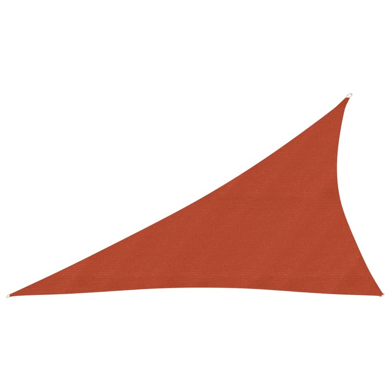 Berkfield Sunshade Sail 160 g/m__ Terracotta 4x5x6.8 m HDPE
