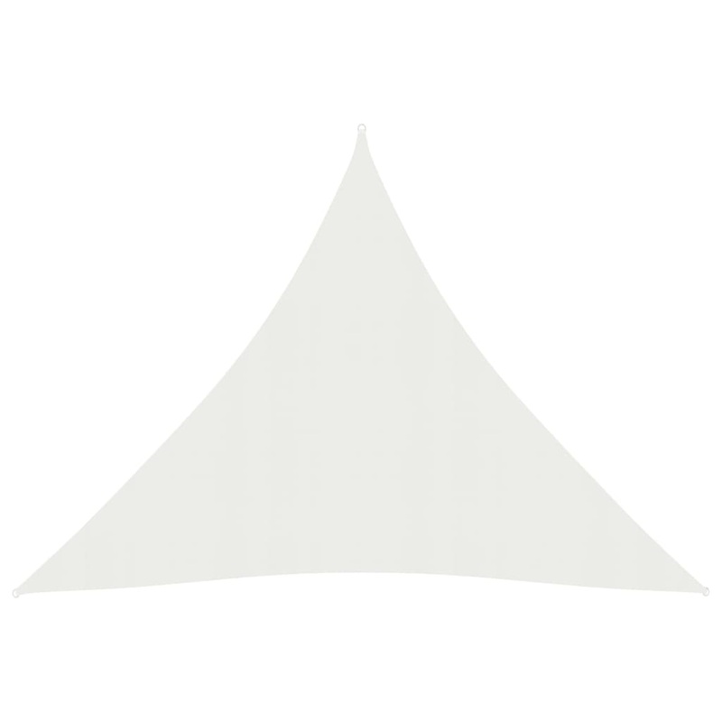 Berkfield Sunshade Sail 160 g/m__ White 3x3x3 m HDPE