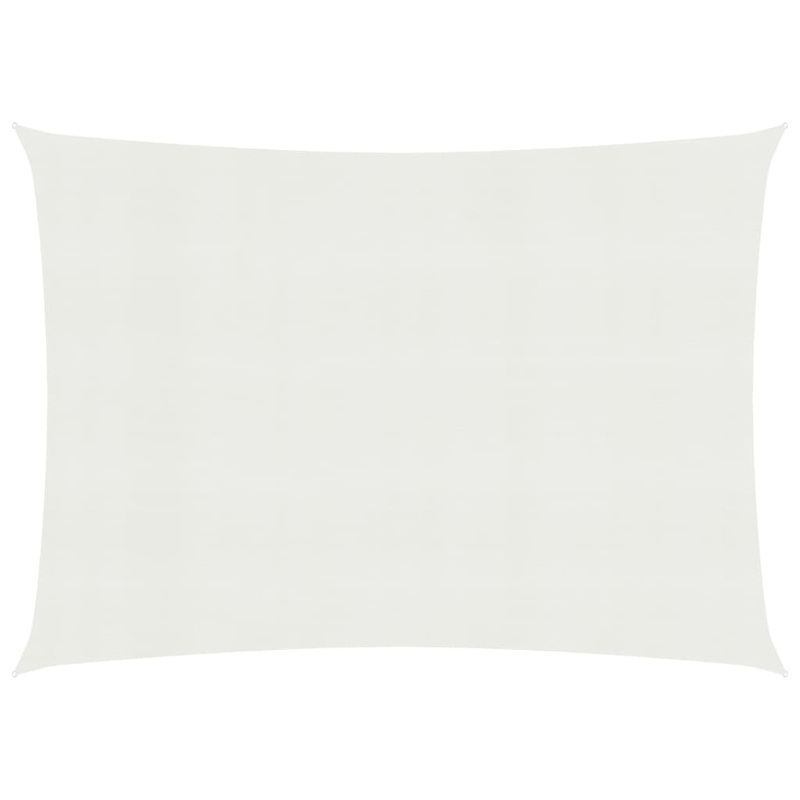 Berkfield Sunshade Sail 160 g/m__ White 5×6 m HDPE