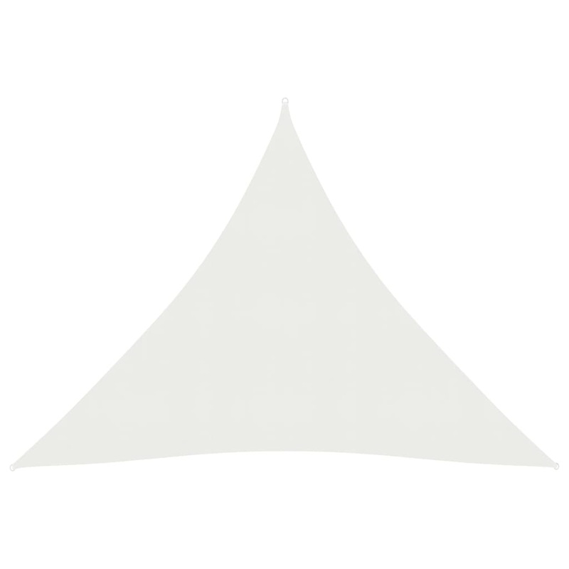 Berkfield Sunshade Sail 160 g/m__ White 6x6x6 m HDPE