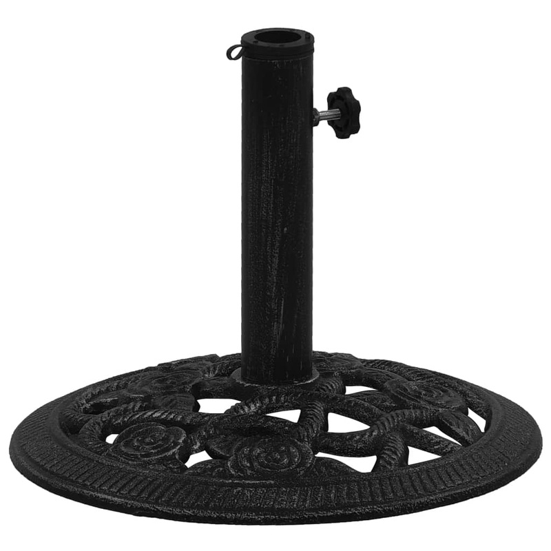 Berkfield Umbrella Base Black 40x40x32 cm Cast Iron