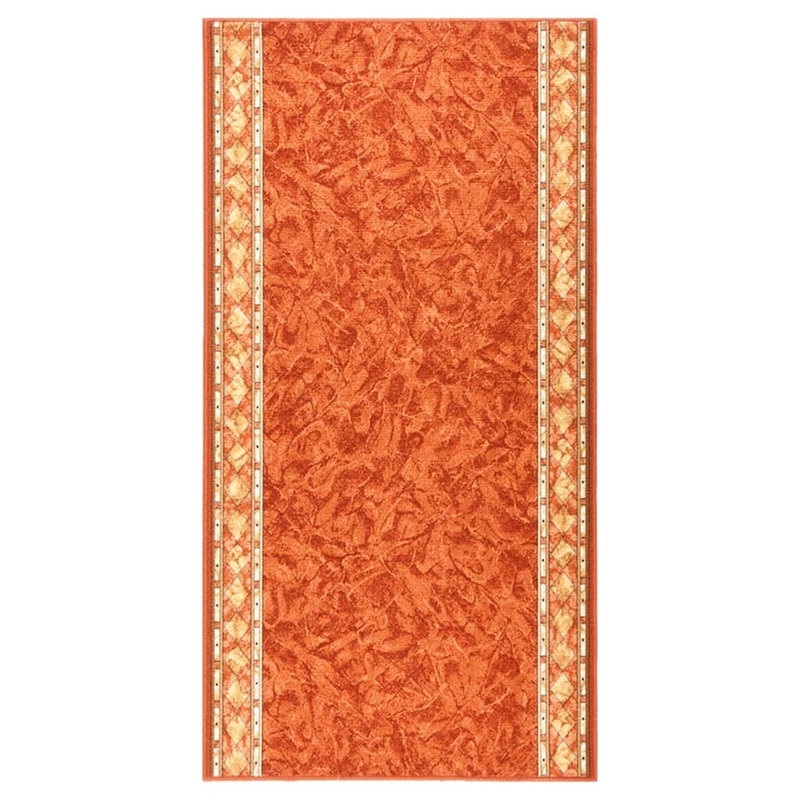 Berkfield Carpet Runner Terracotta 80×150 cm Anti Slip