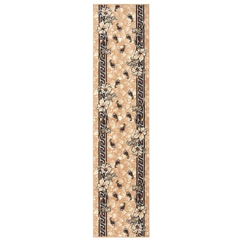 Berkfield Runner Rug BCF Beige 80×400 cm