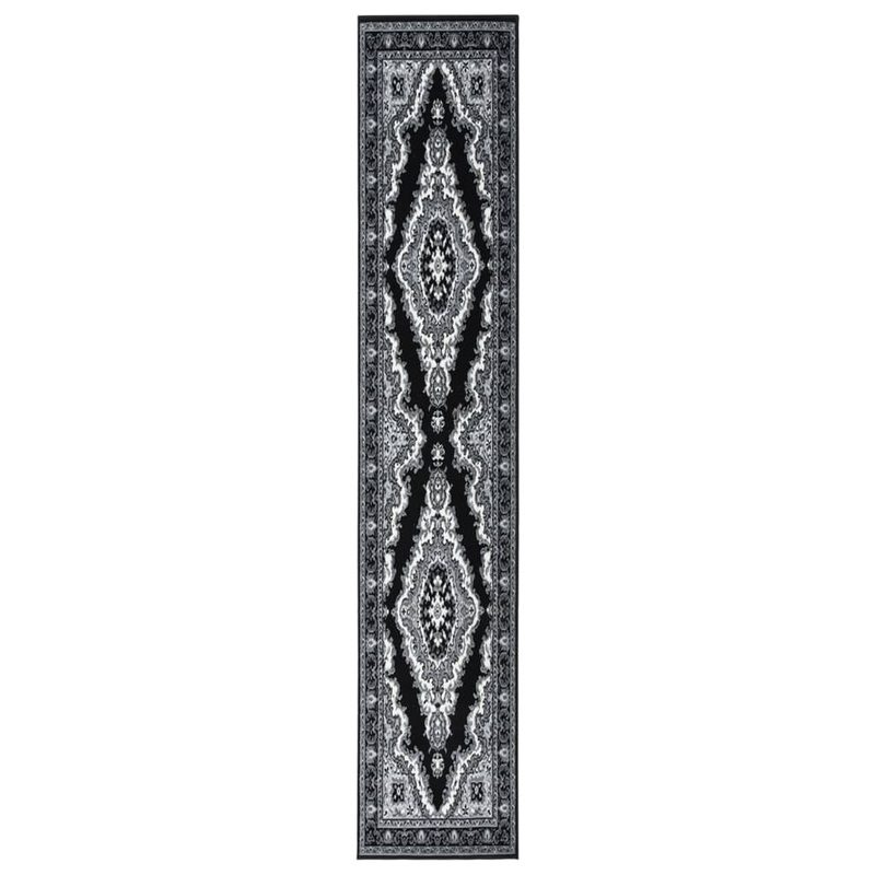 Berkfield Runner Rug BCF Black 60×500 cm