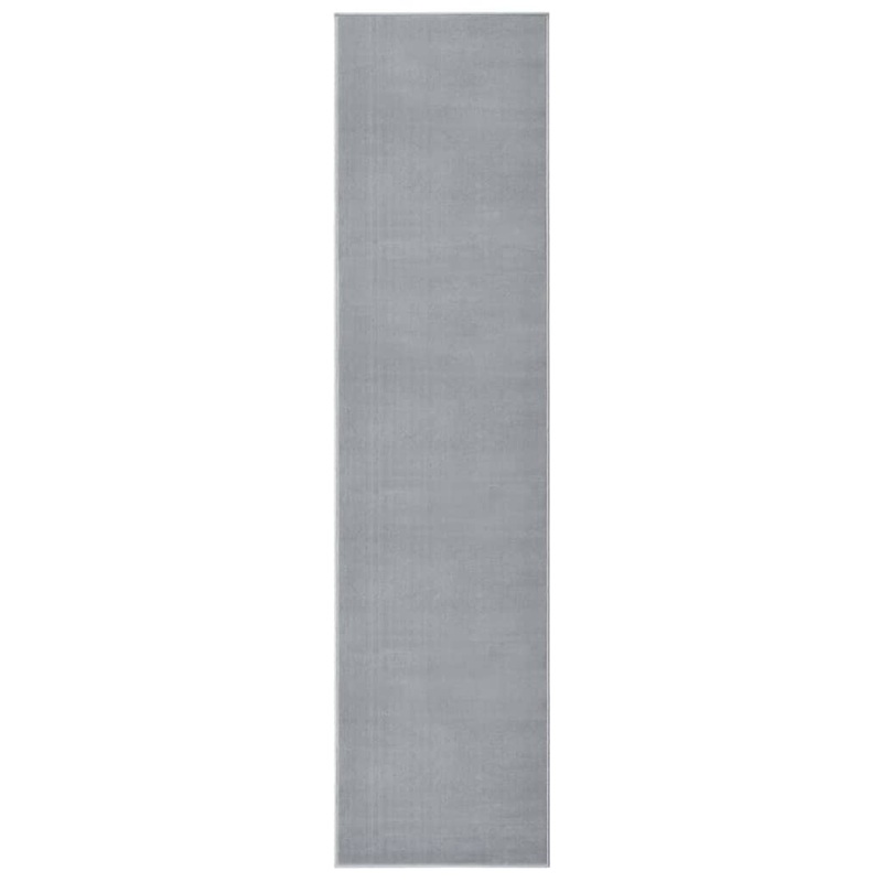 Berkfield Runner Rug BCF Grey 100×450 cm