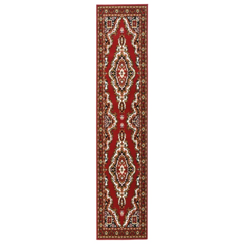 Berkfield Runner Rug BCF Oriental Red 60×400 cm