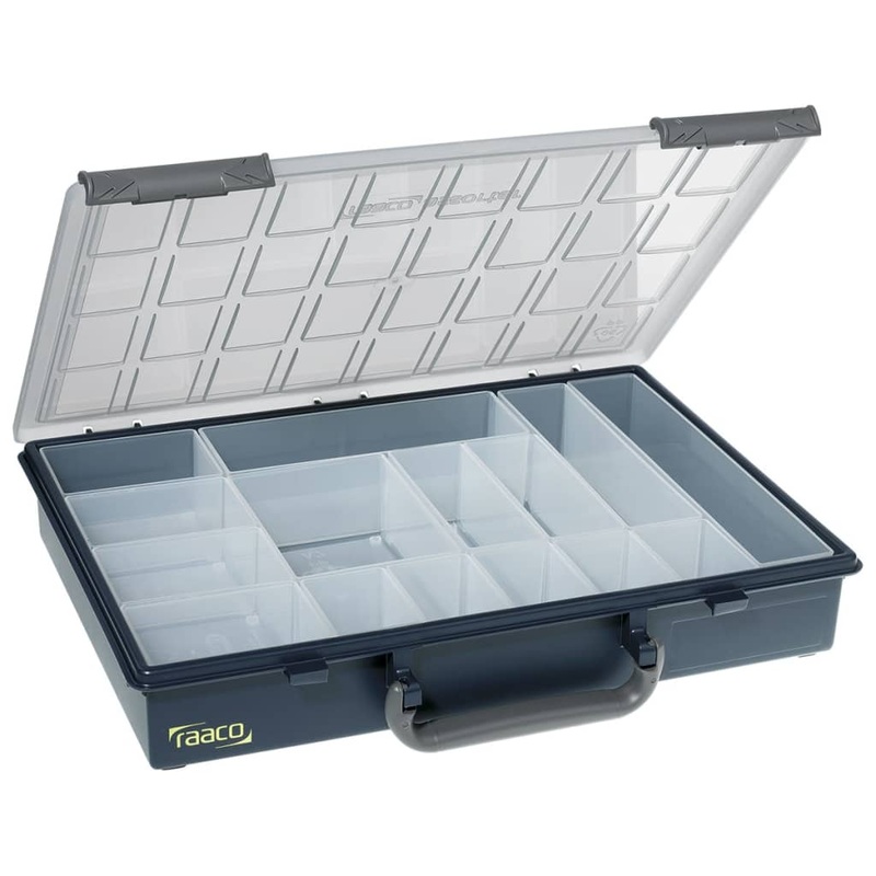 Raaco Assortment Box Assorter 55 4×8 with 15 Inserts 136211