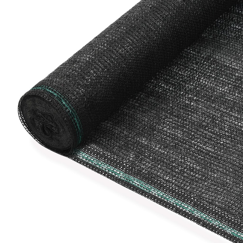 Berkfield Tennis Screen HDPE 1.2×100 m Black